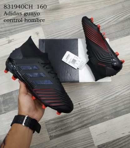 Adidas guayo control hombre negros