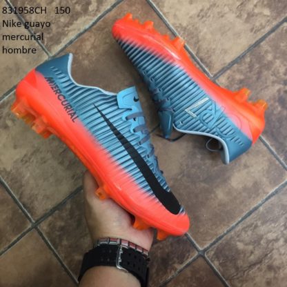 guayos nike mercurial naranja