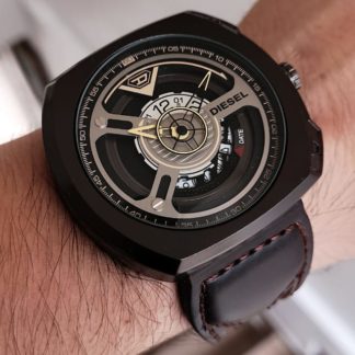 reloj diesel negro hombre