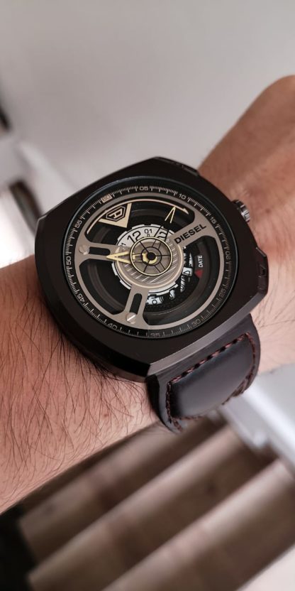 reloj diesel negro hombre