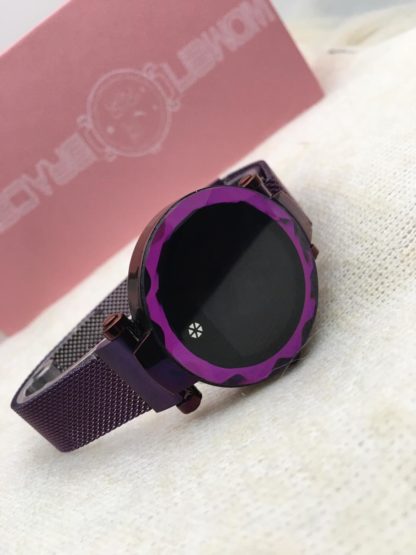 smartwatch mujer morado