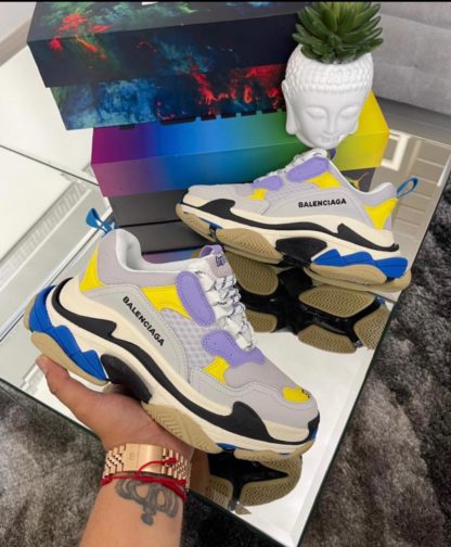 balenciaga triple s verdes