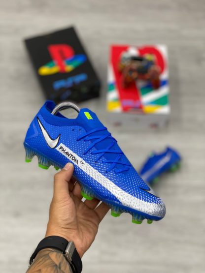 guayos nike azules mercurial