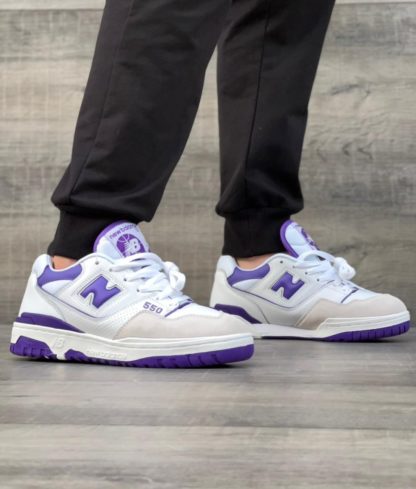 ▷ new balance 550 lilas