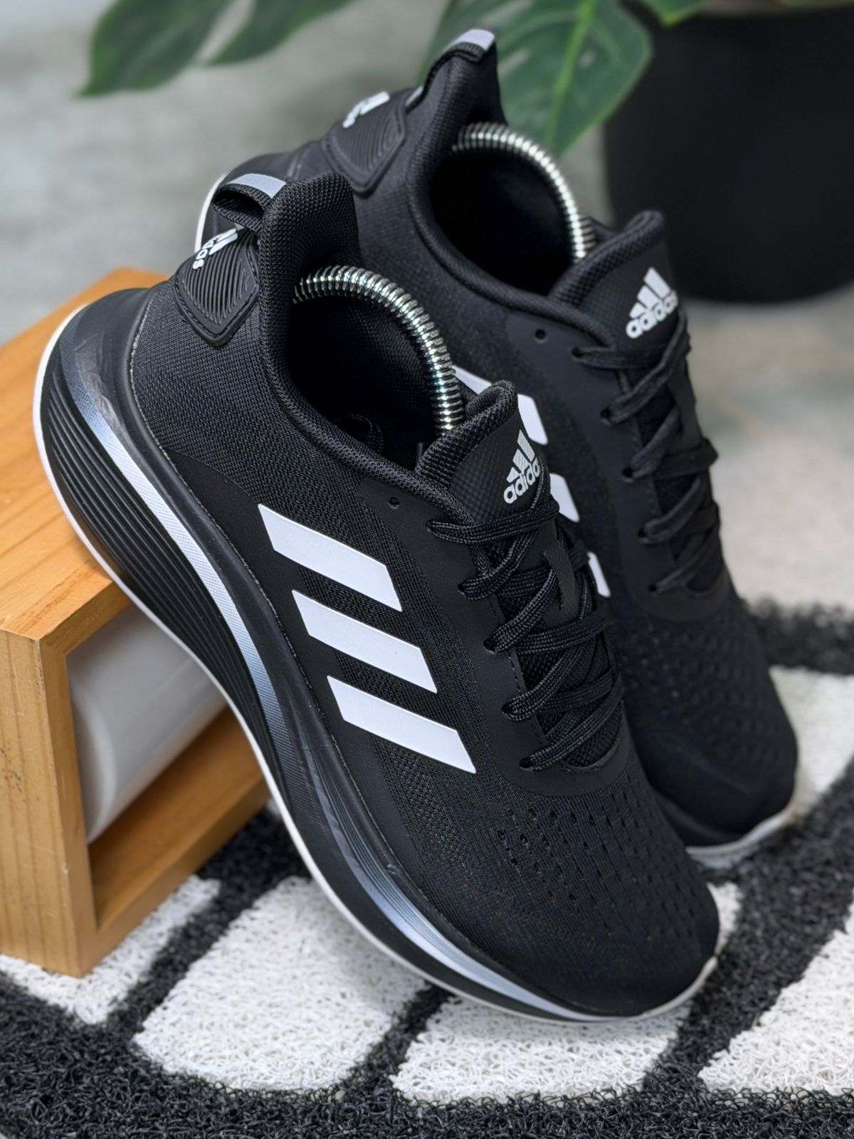 Adidas Cloudfoam Lite unisex triple AAA al 91-93% del original suela EVA doble densidad memoria al pie casual diario