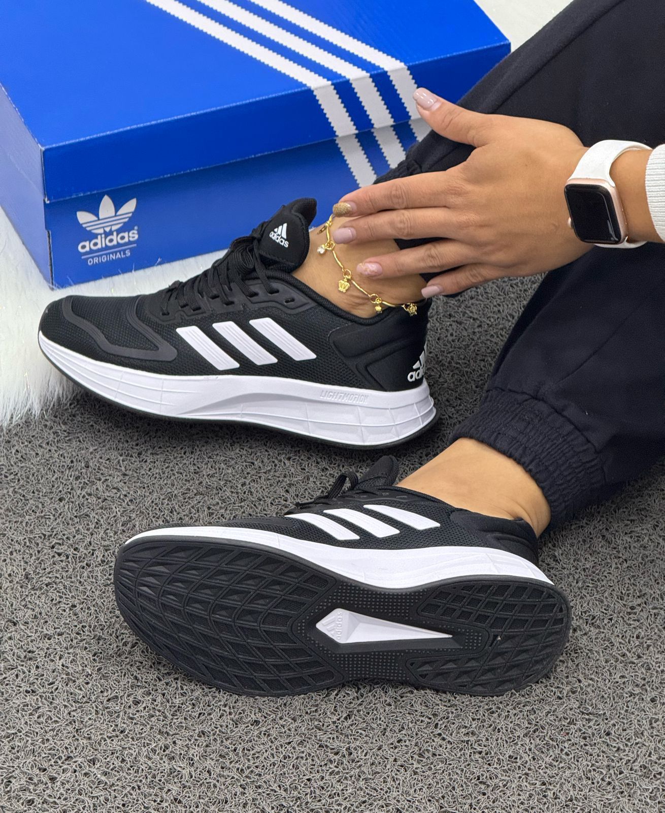 Adidas Cloudfoam Pure mujer mayorista replica triple AAA suela memoria al pie corte calcetin Bogota Medellin Cali