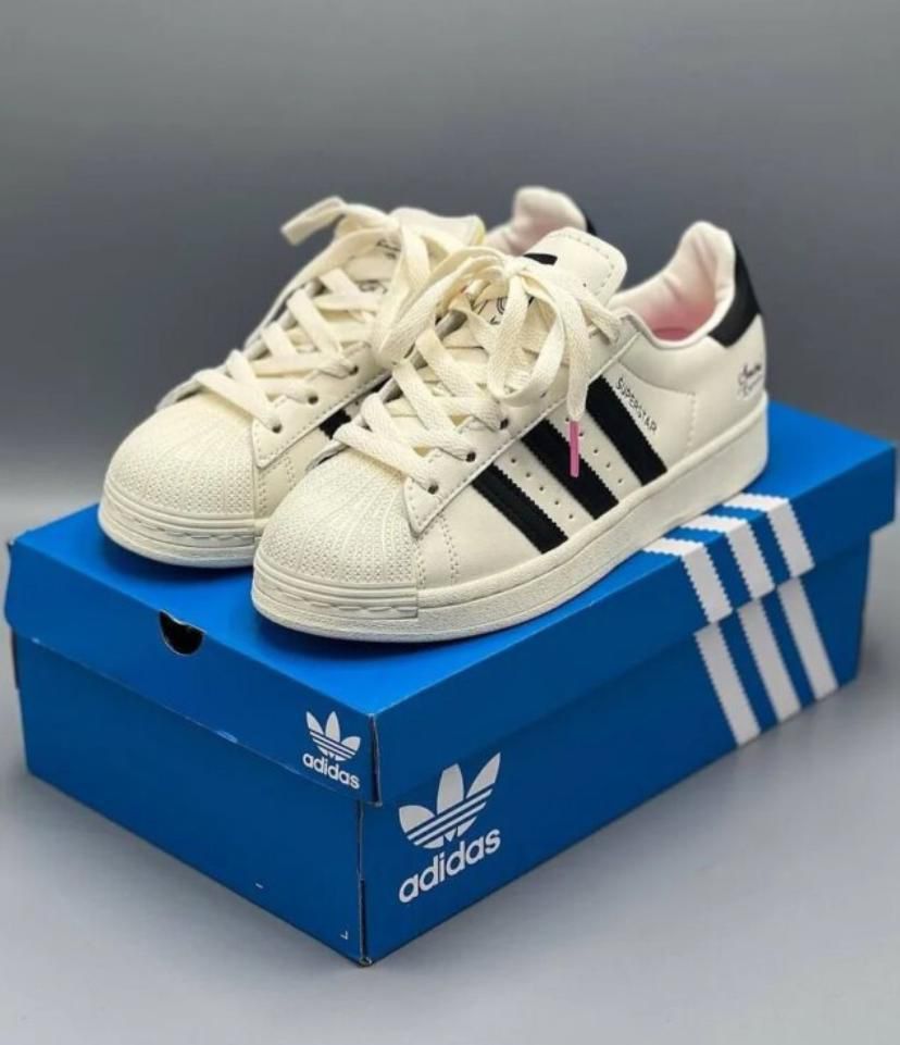 Adidas Superstar blanco negro al por mayor Colombia triple AAA shell toe Trefoil zapatillascolombia