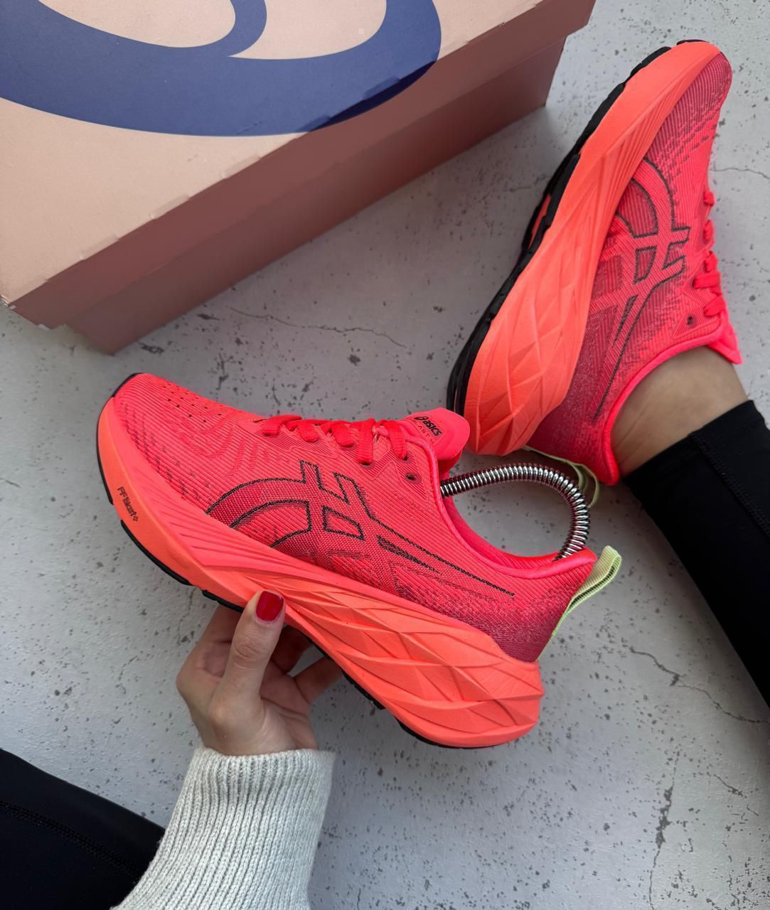 Asics Gel-NYC coral neon al por mayor Colombia triple AAA replica