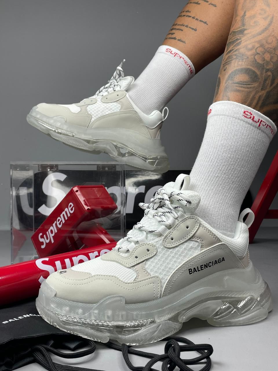 Balenciaga Track triple AAA al por mayor Colombia - silueta hiking tech multi-layer