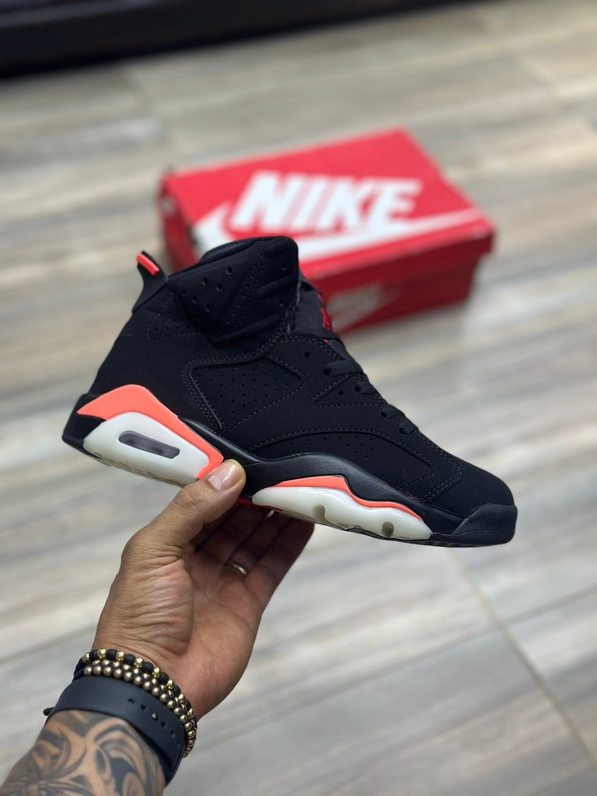 jordan 6 al por mayor colombia importado triple aaa aj6 carmine