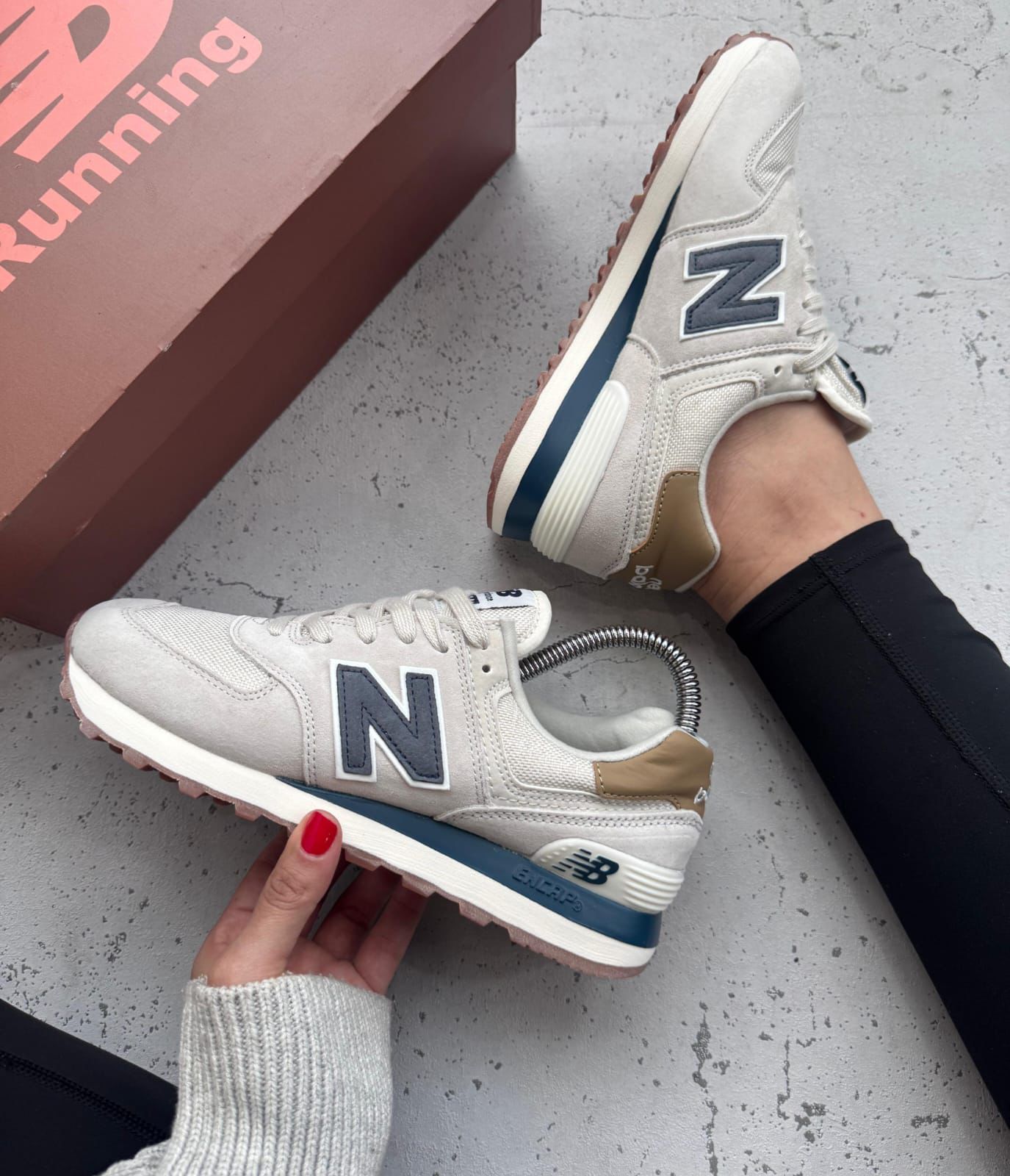 New Balance 574 mayorista colorway top revendedor profesional joven minimalista