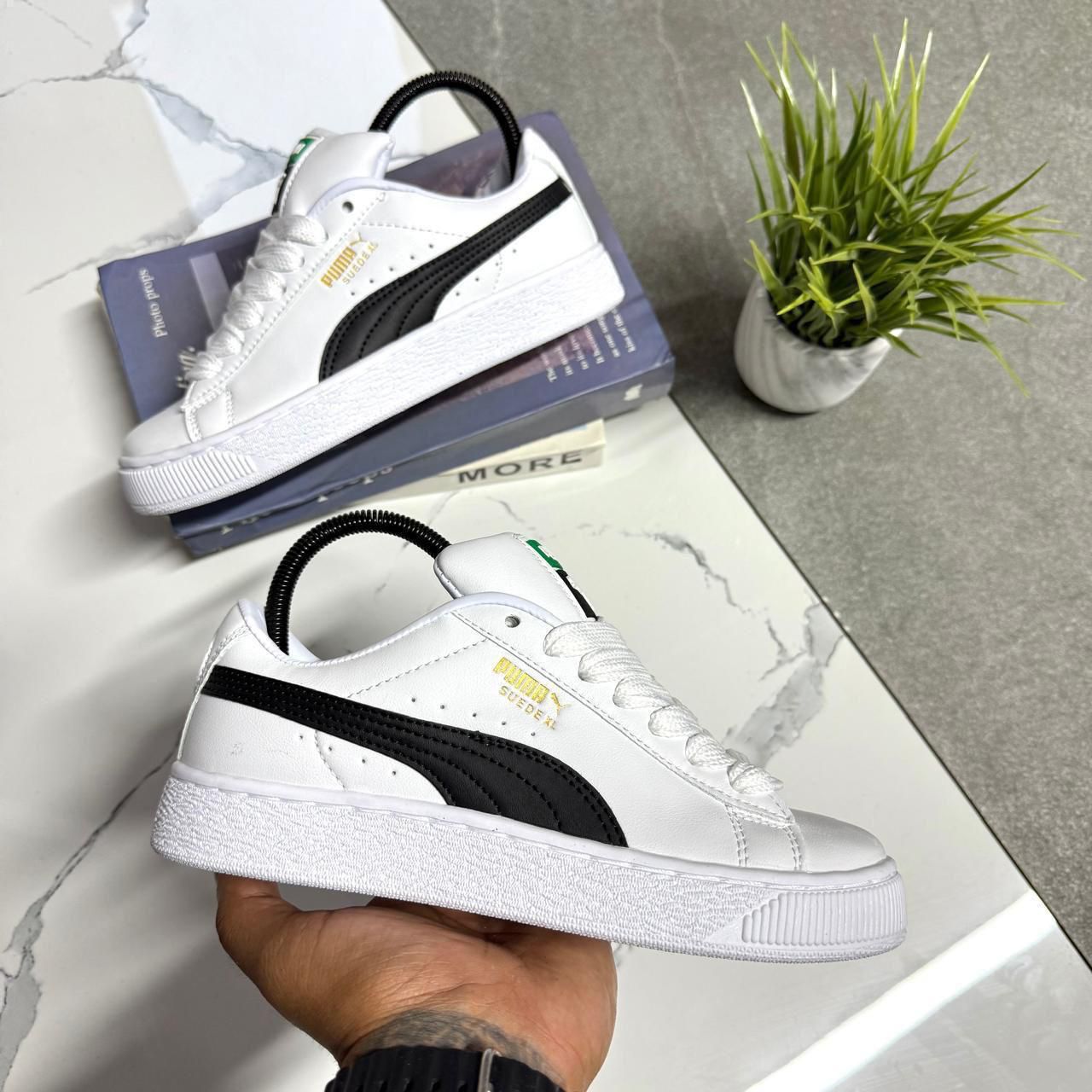 Tenis de plataforma para quinceañera Puma Suede blanco al por mayor Colombia triple AAA