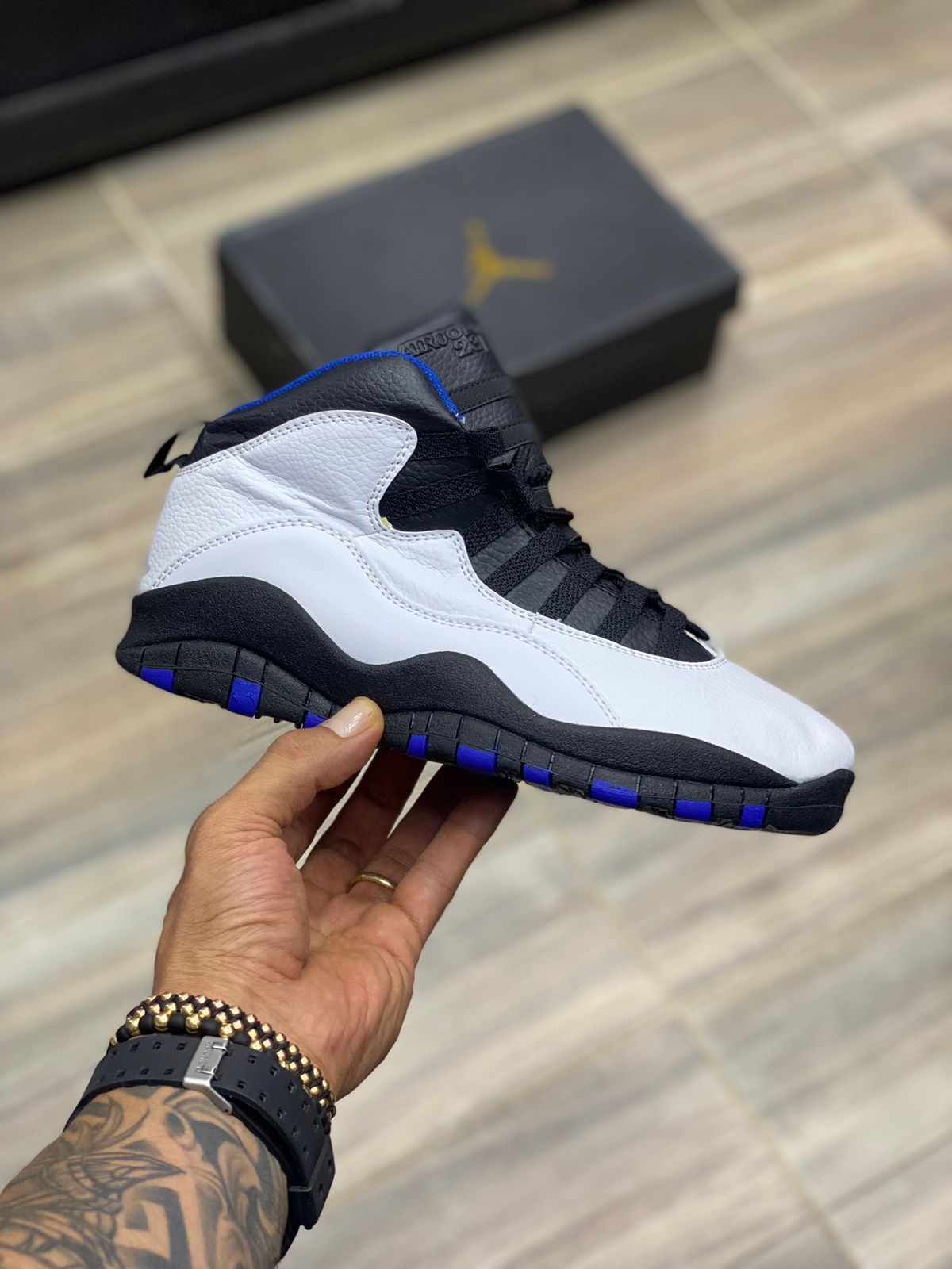 Jordan 10 al por mayor Colombia triple AAA Steel grey Chicago city series Tinker Hatfield 1994 retro revendedor mayorista